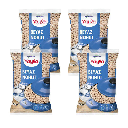 Beyaz Nohut 1 kg x4