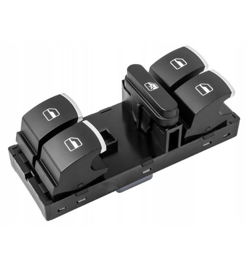 VOLKSWAGEN JETTA ÖN SOL DÖRTLÜ CAM DÜĞMESİ KROM 2012-2013-2014 5K4959857