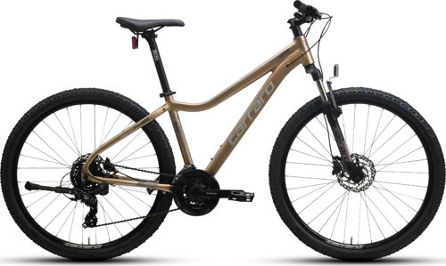 SPEED 721 KADIN DAĞ BİSİKLETİ 406H HD 27.5 JANT 21 VİTES BRONZ KAHVE GÜMÜŞ