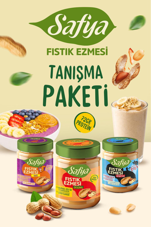 Fıstık Ezmesi Tanışma Paketi 320 gr x 3 Adet