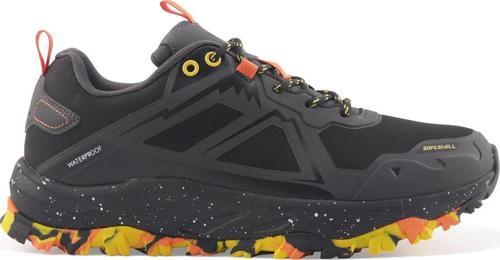 Dallas Softshell Su Geçirmez Erkek Spor Bot Ayakkabı Siyah - Turuncu