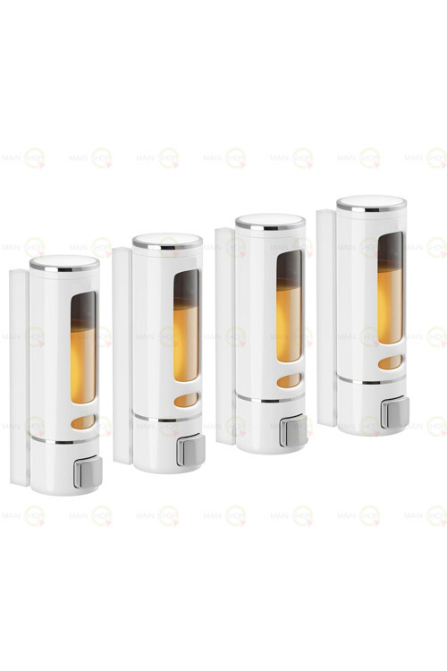 Duvara Monte Manuel Sabunluk El Sıvı Lavabo Sabunluk 400 Ml x 4 = 1600 Ml ( 4 Adet Sabunluk ) M-52