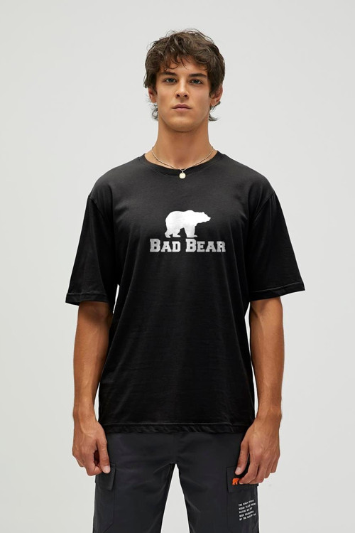 MUSCLE BASIC T-SHIRT ERKEK SİYAH