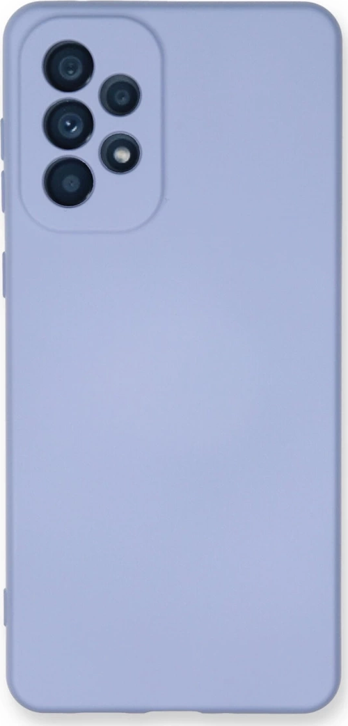 Samsung Galaxy A73 5G Kılıf Nano İçi Kadife Silikon - Lila