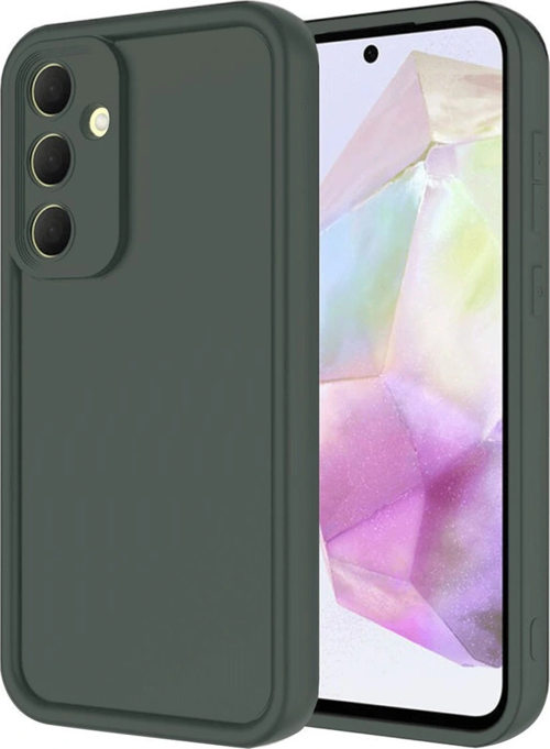 Samsung Galaxy A16 5G Kılıf Viera Silikon - Koyu Yeşil