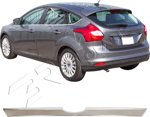 Ford Focus 2 HB Uyumlu 2008-2011 Krom Bagaj Çıtası Paslanmaz Çelik
