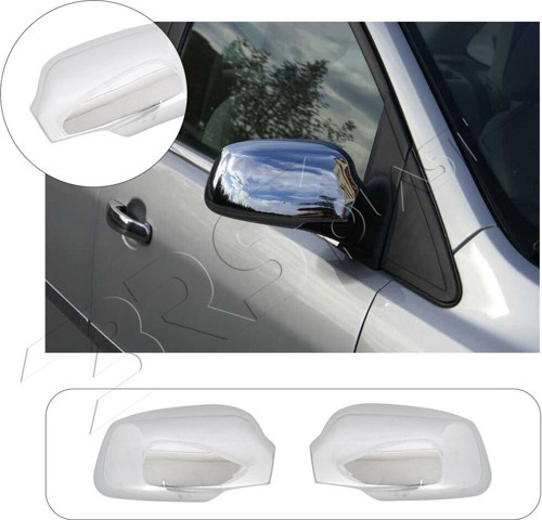 Ford Fiesta Uyumlu 2006-2009 Ayna Kapağı 2 Parça Abs Krom Kaplama