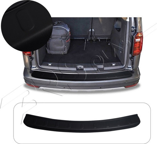 Volkswagen Caddy Uyumlu 2015-2020 Abs Geniş Arka Tampon Üstü Koruma