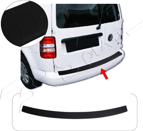 Volkswagen Caddy 2 Uyumlu 2003-2010 ABS Arka Tampon Üstü Koruma