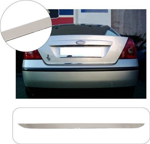 Ford Mondeo Uyumlu 2002-2008 Krom Bagaj Alt Çıtası Paslanmaz Çelik