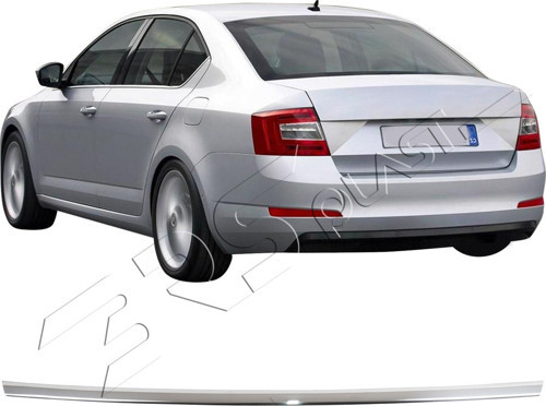 Skoda Octavia A7 Uyumlu 2013 Ve Üzeri Krom Egzoz Arası Çıta Paslanmaz Çelik