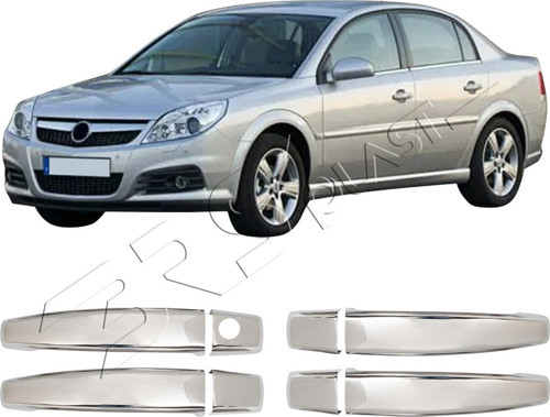 Servetdizaynoto Opel Vectra C Uyumlu 2002-2008 Krom Kapı Kolu 4 Kapı Paslanmaz Çelik