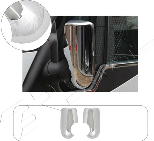 Ford Transit Uyumlu 2003-2014 Ayna Kapağı 2 Parça Abs Krom Kaplama