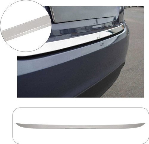 Ford Fiesta Uyumlu 2009-2017 Krom Bagaj Alt Çıtası Paslanmaz Çelik