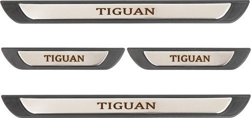 Volkswagen Tiguan Uyumlu Kapı Eşiği Krom Abs 4 Parça