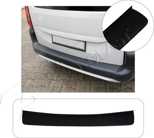 Citroen Berlingo Uyumlu 2010-2019 Abs Geniş Arka Tampon Üstü Koruma