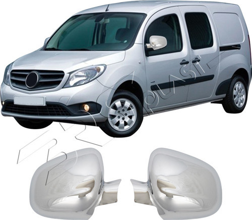 Mercedes Citan Uyumlu 2013 Ve Üzeri Ayna Kapağı 2 Parça Abs Krom Kaplama