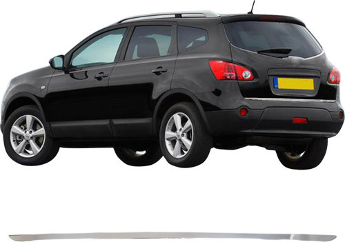Servetdizaynoto Nissan Qashqai Uyumlu 2007-2010 Krom Bagaj Alt Çıtası Paslanmaz Çelik