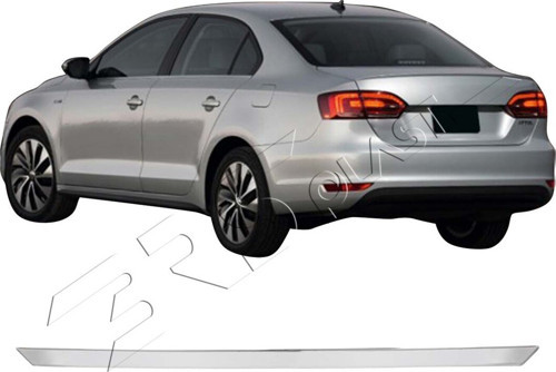 Volkswagen Jetta Uyumlu 2011-2014 Krom Bagaj Çıtası Paslanmaz Çelik