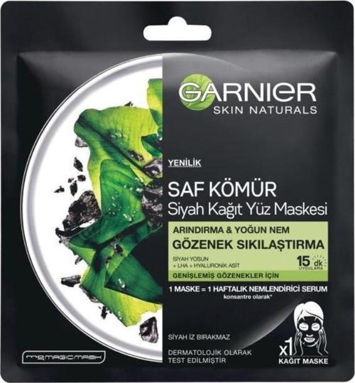 Skin Naturals Gözenek Sıkılaştırma Siyah Kağıt Maske 28 gr