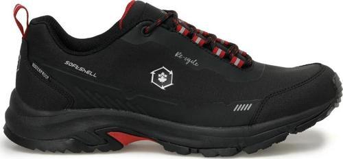 Eco Low Softshell Su Geçirmez Erkek Spor Bot Ayakkabı Siyah - Kırmızı