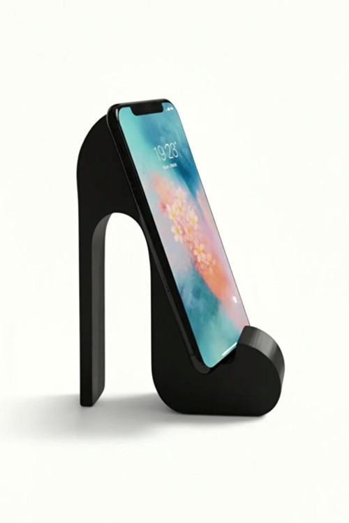 Topuklu Ayakkabı Masa Üstü Cep Telefonu Tablet Tutucu Tutacağı Standı US-T002