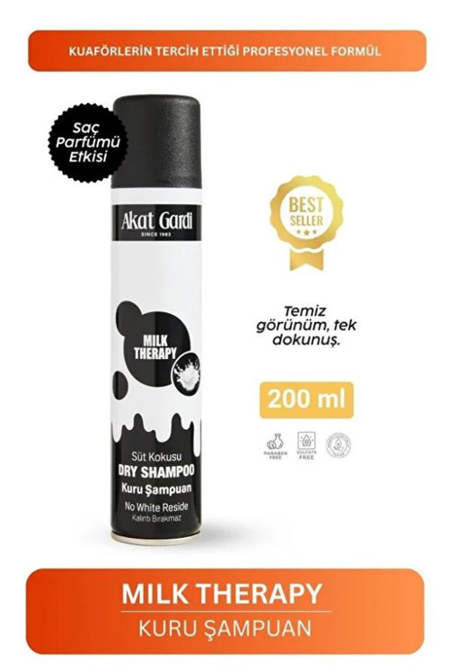 Kuru Şampuan 200 ml Milk Therapy Süt Kokusu Etkisi