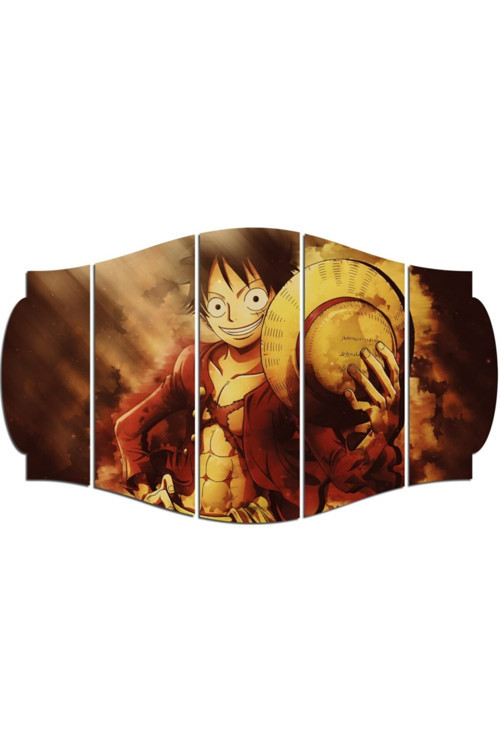 One Piece Luffy Zoro Mdf Tablo 0429 (model C)