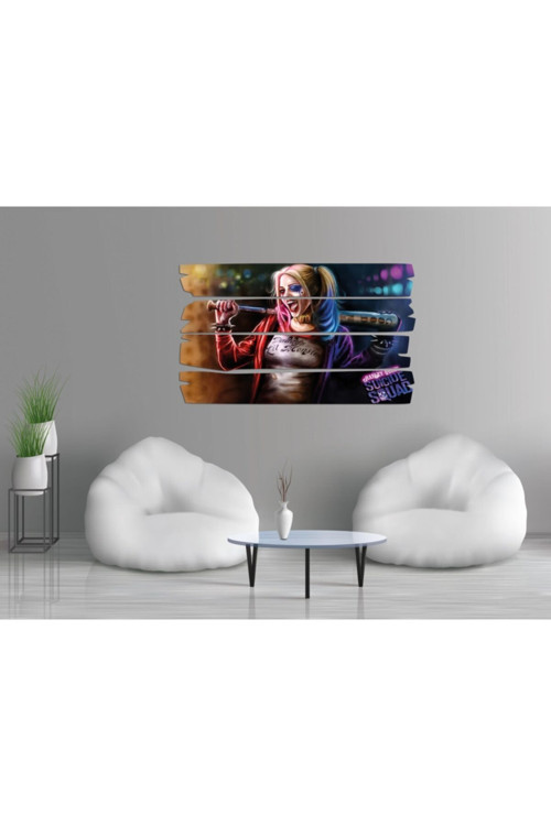 Harley Quinn Mdf Tablo 0599 (model E)
