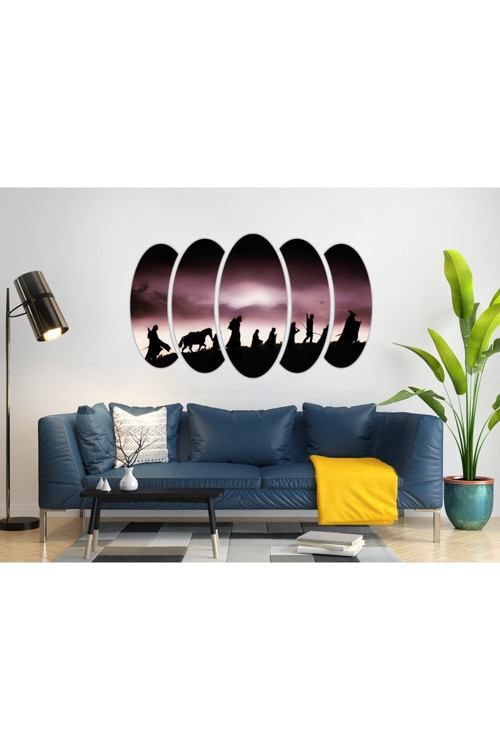 Yüzüklerin Efendisi Mdf Tablo 3041 (model A)