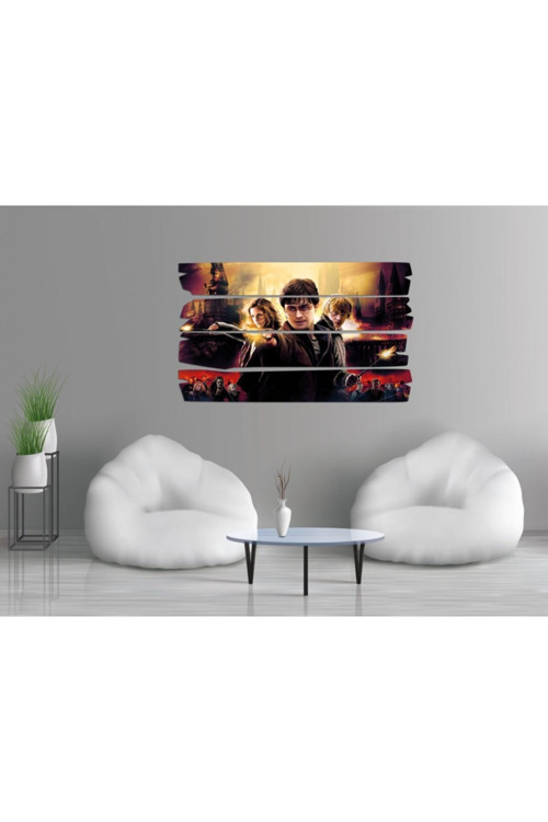 Harry Potter Hogwarts Mdf Tablo 2997 (model E)