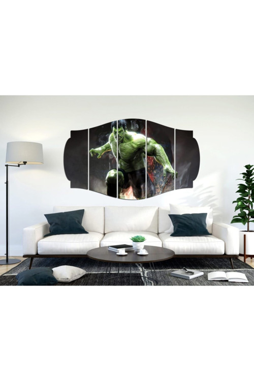 Hulk Yeşil Dev Mdf Tablo 0529 (model C)