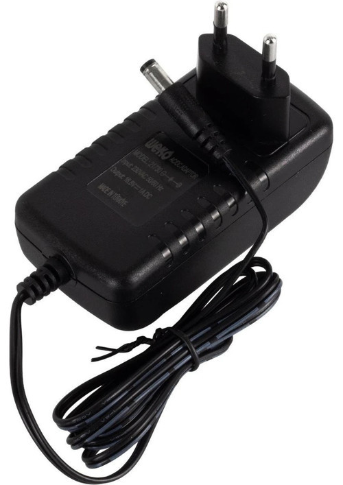 16.8V 1A Akü Şarj Cihazı – 5.5×2.5 mm + Krokodil, LED’li