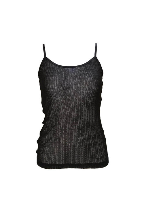 2332 Kadın %100 Doğal Tencel İnce & İp Askılı Atlet
