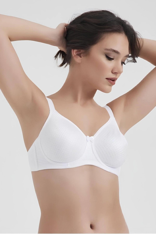 2165 Pamuk ( Cotton ) Minimizer Toparlayıcı Balenli Sütyen