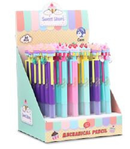 Versatil Kalem (Mekanik Kurşun Kalem) Cupcake 0.7Mm Cf-7018 (36 Lı Paket)
