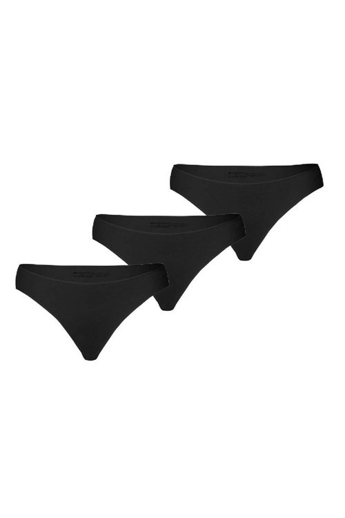 1574 Kadın %94 Pamuklu Gizli Lastik 3'lü Ekonomik Paket Essential Slip & Külot
