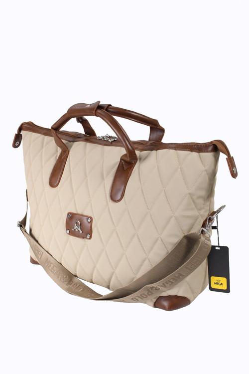 M 632 Mega Bag El, Omuz Çantası, Seyahat Çantası, Kapitone Kumaş