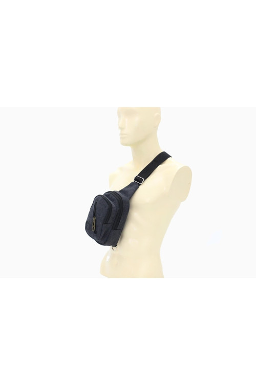 Escpe 3502 Kanvas Tek Omuz Askılı Göğüs Çantası, Çapraz Body Bag