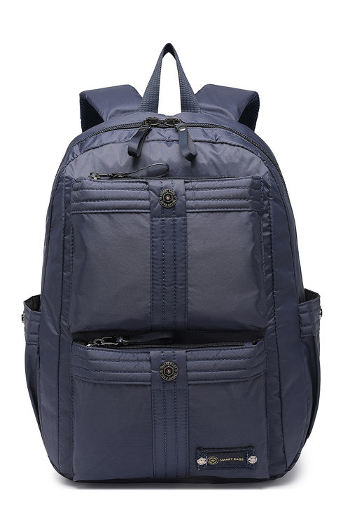 Smart Bags Büyük Boy Laptop Bölmeli Günlük ve Okul İçin Uygun Su Geçirmez Sırt Çantası 8714 Lacivert