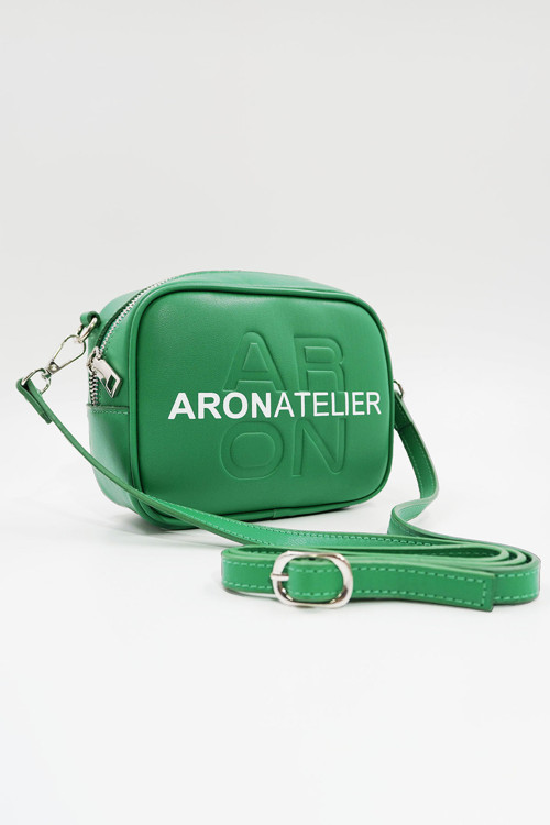 Küçük Boy Crossbody Çapraz Askılı Kadın Omuz Çantası Çimen