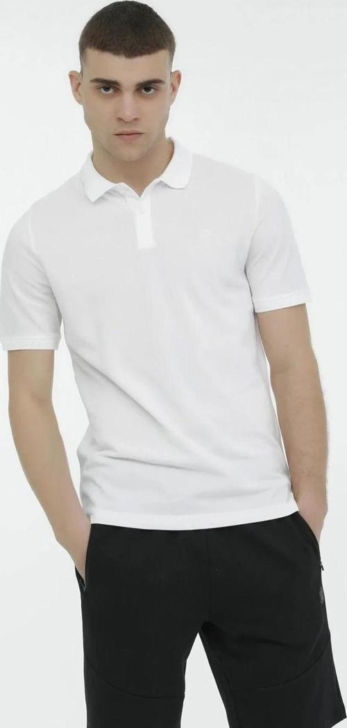 Basic Kısa Kol Erkek T-Shirt M-Ct 953 Beyaz