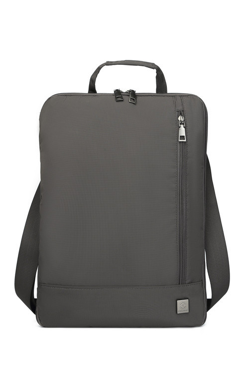 Smart 180 Derece Açılabilir Koruma Bölmeli 15,6 İnç Laptop El ve Omuz Çantası Koyu Kahve