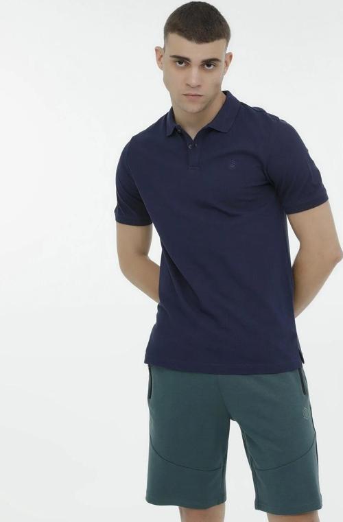 Basic Kısa Kol Erkek T-Shirt M-Ct 953 Lacivert