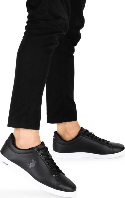 Franco DHM Günlük Erkek Spor Ayakkabı Siyah - Beyaz