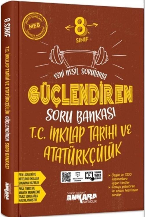 Ankara 8.sınıf Inkılap Tarihi Güçlendiren Soru Bankası