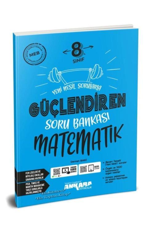 Ankara Yayıncılık 8. Sınıf Lgs Matematik Güçlendiren Soru Bankası Yeni 2023