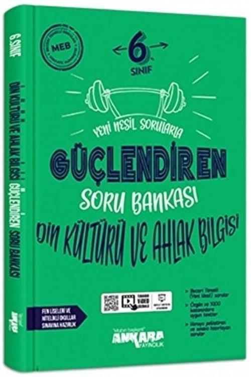 6. Sınıf Din Kültürü ve Ahlak Bilgisi Güçlendiren Soru Bankası / Ankara Yayıncılık / 9786052662304