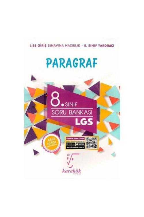Karakök Yayınları 8. Sınıf Lgs Paragraf Soru Bankası