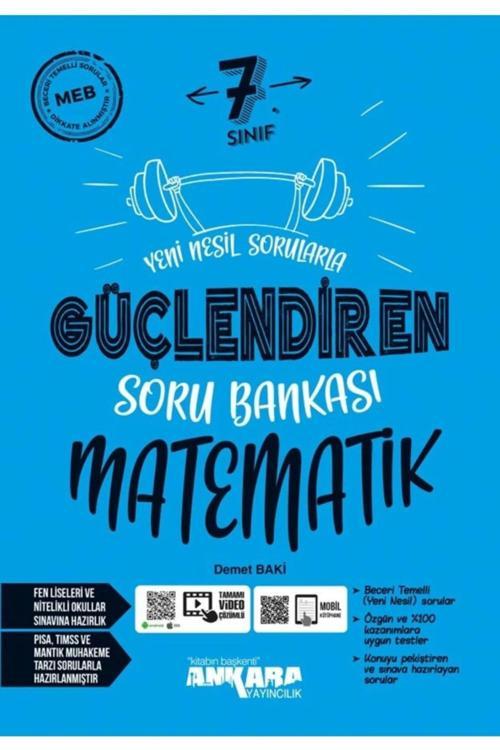 7. Sınıf Matematik Güçlendiren Soru Bankası (kitapsenin'e Özel Güncel Baskıdır)